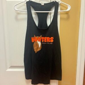 Black Hooters Tank Top